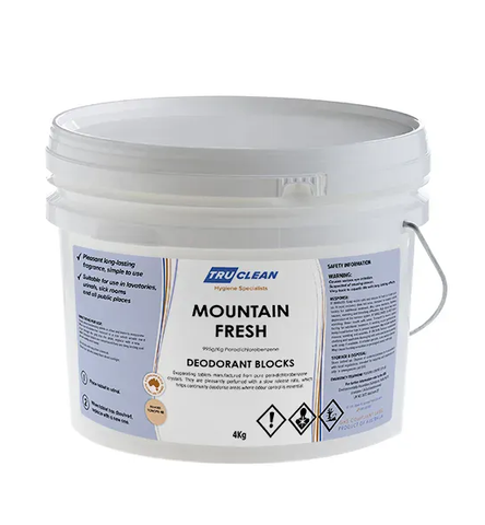 MOUNTAIN FRESHURINAL BLOCKS 4KG BUCKET