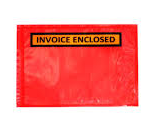 RED BACKED INVOICE  ENCLOSED 115 X 165 1000/CTN