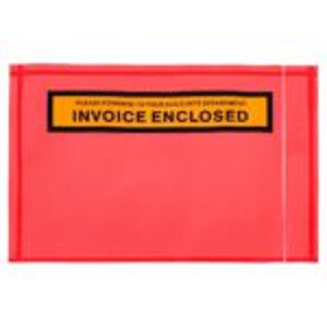 RED BACKED INVOICE  ENCLOSED 115 X 165 1000/CTN