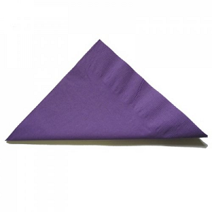 NAPKIN LUNCH 2PLY PURPLE ALP 100/PK 20PKS/CTN