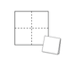 NAPKIN COCKTAILWHITE ELEGANCE 240x240 250/PAK 8PAK/CTN