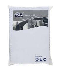 TORK ADVANCED TRAYMATS WHITE 430x300 500/PAK 2PAK/CTN