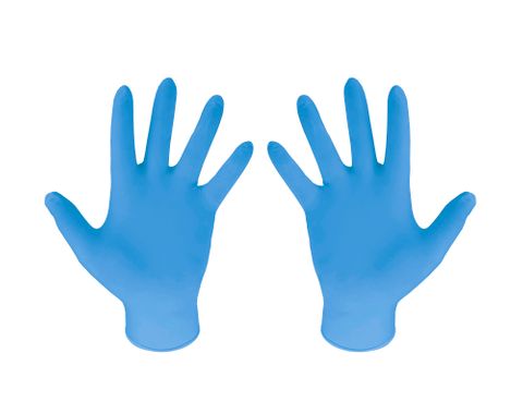 GLOVES LARGE BLUE POWDER FREE  100/PK 10PKS/CTN