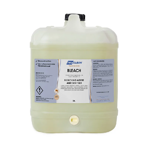 BLEACH - BLEACHING AGENT & SANITISER 20lt