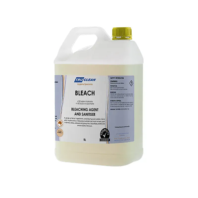 BLEACH - BLEACHING AGENT & SANITISER 5lt