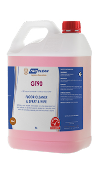 GT90 FLOOR CLEANER & SPRAY & WIPE 5lt