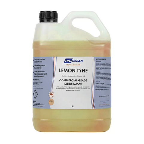 LEMON TYNE DISINFECTANT & DEODORISER 5lt