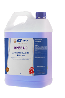 TRUCLEAN RINSEAID FOR AUTO DISHWASHING MACHINE  5LT