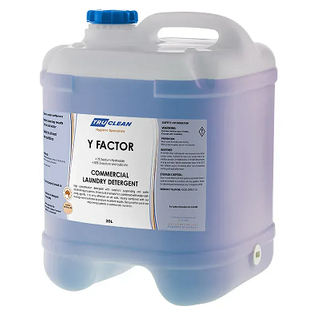 Y FACTOR - COMMERCIAL LAUNDRY DETERGENT 20lt