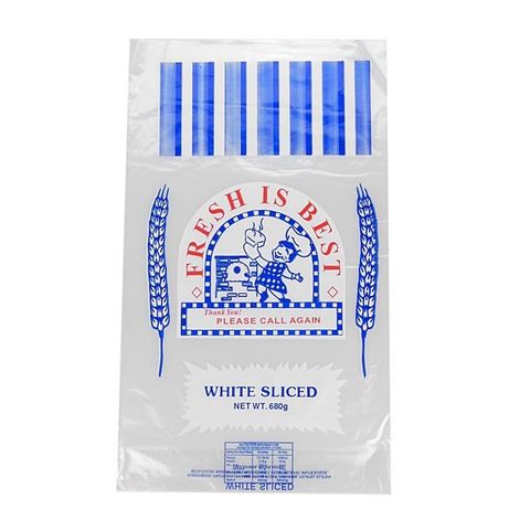 BREAD BAG ALWAYS OVEN  WHITE 680gm 100PK   20PKS/CTN