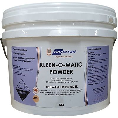 KLEEN-O-MATIC POWDER 10kg DISWASHING DETERGENT (IERG 326