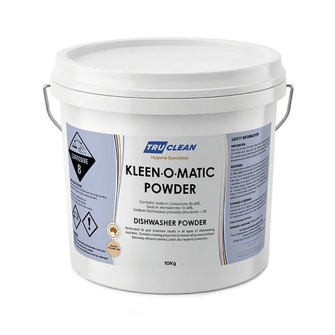 KLEEN-O-MATIC POWDER 10kg DISWASHING DETERGENT (IERG 326
