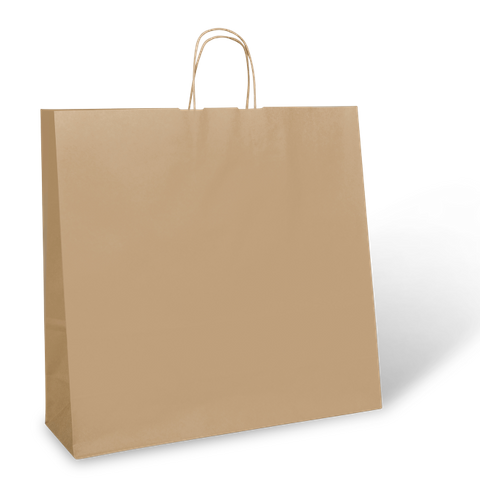 No26 XL BOUTIQUE  KRAFT BAG 430x450x150 50PK  2PKS/CTN