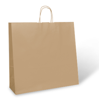 No26 XL BOUTIQUE  KRAFT BAG 430x450x150 50PK  2PKS/CTN