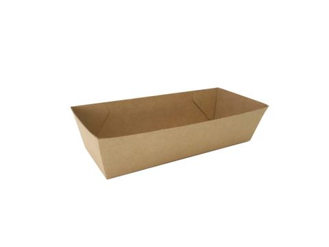 OPEN  HOT DOG TRAY 210x70x36 100/PK 6PKS/CTN