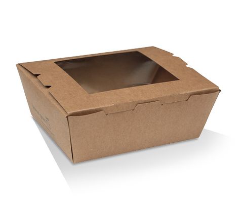 SMALL LUNCH BOXPLA WINDOW 110x90x64 50/PAK 4PAK/CTN