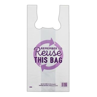 SINGLET BAG RE-USEABLE XLARGE 650x330x220mm 50/PK 10PKS/CTN