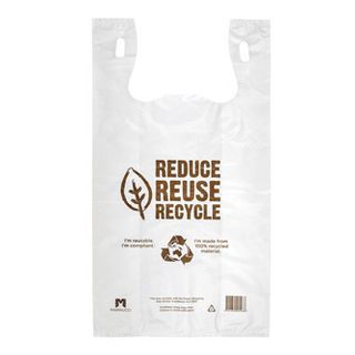 SINGLET BAG RE-USEABLE LARGE 520x290x150mm  50PK  10PKS/CTN