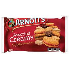 ASSORTED CREAMBISCUITS 3KG CTN **ORDER IN**