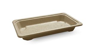 SUSHI TRAY BAMBOO SMALL 163x88x21 50/PAK 12PAK/CTN