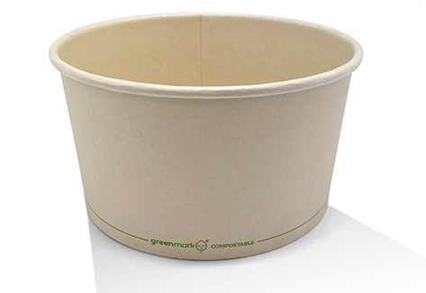 32oz LARGE ECOSALAD BOWL 50/PK 6PKS/CTN