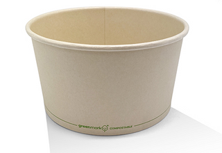 32oz LARGE ECOSALAD BOWL 50/PK 6PKS/CTN