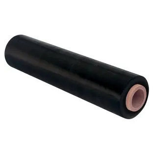 PALLET WRAP BLACK BLOWN 500mm x 375m 25um  1/ROLL