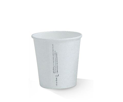 6oz WHITE PLA SINGLE WALL CUP (80mm) 50PK   20PKS/CTN