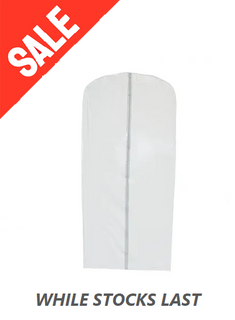 GARMENT BAG CLEAR 1800x800mm (DC1) 1 BAG   50/CTN **SALE**