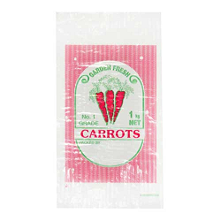 1kg CARROT 380x200 100/PAK 10PAK/CTN