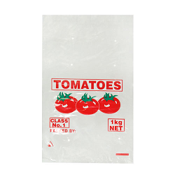 1kg TOMATO BAGS210mmX340mm 100/PAK 10PAK/CTN