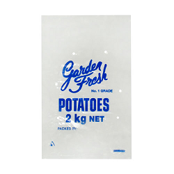 2kg  POTATO BLUE  BAG 230x380 100/PAK 10PAK/ CTN