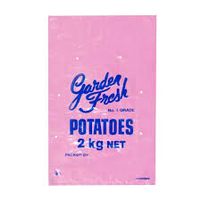 2kg PINK  POTATO BAGS 100PK  10PKS/CTN
