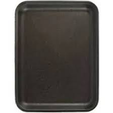 FOAM TRAY 11x9BLACK SHALLOW IK0307 125/PK 4PKS/CTN