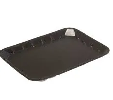 FOAM TRAY 5x5 BLACK SHALLOW IK0301 125/PK 8PKS/CTN