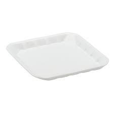 FOAM TRAY 5x5 WHITE SHALLOW IK0309 125/PK 8PKS/CTN