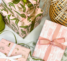 GIFT WRAP ASSORTED DESIGNS 60cm X 40M ROLL BD