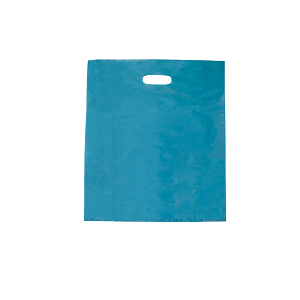 CARRY BAG PLASTIC BEACH BLUE LARGE HD 100/PK 5PKS/CTN