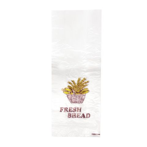 BREAD BAG BROWN/YELLOW 455x180x100mm 500PK  10PKS/CTN