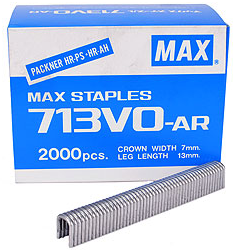 STAPLE 713VO-AR(PACKNER HR-PS 2000/BOX **ORDER IN**