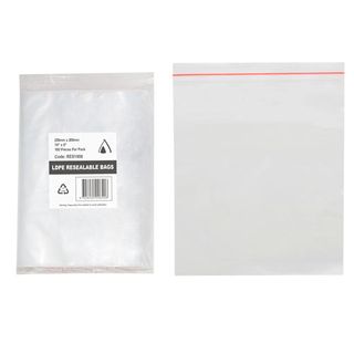 PRESSEAL BAG 8X10 40um 205X255mm  100/PK 10PKS/CTN