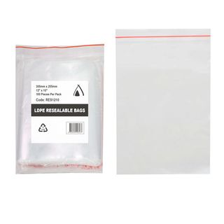 PRESSEAL BAG  10x12 40um 250x305   100/PK 10PKS/CTN