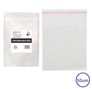 PRESSEAL BAG 11x15 50um **DNR* 280x380mm 100PK  10PKS/CTN
