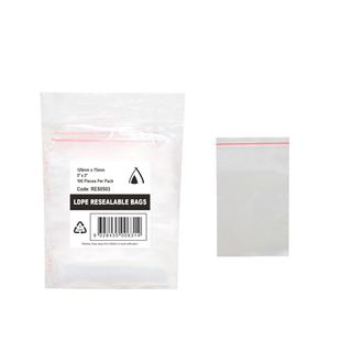 PRESSEAL BAG 3x5 40um 75x125mm 100/PK 10PKS/CTN