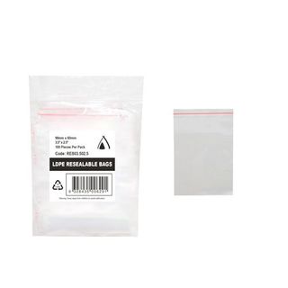 PRESSEAL BAG  2.5x3.5 50um 60X90mm 100PK  10PKS/CTN