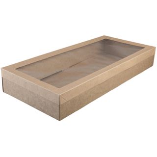 CATER TRAY KRAFT LARGE 558x252x79mm 10PK 5PKS/CTN