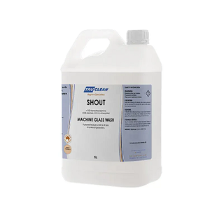 SHOUT GLASS DETERGENT 5lt