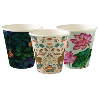 8oz  ART SERIESSINGLE WALL BIOCUP (90mm)  50/PK 20PKS/CTN