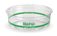 240ml PLA BIO CONTAINER P-240 50/PAK 10PAK/CTN