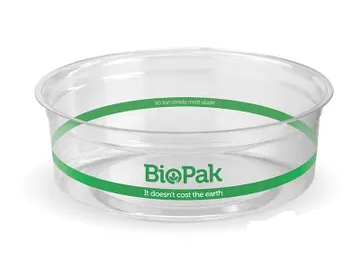 240ml PLA BIO CONTAINER P-240 50/PAK 10PAK/CTN